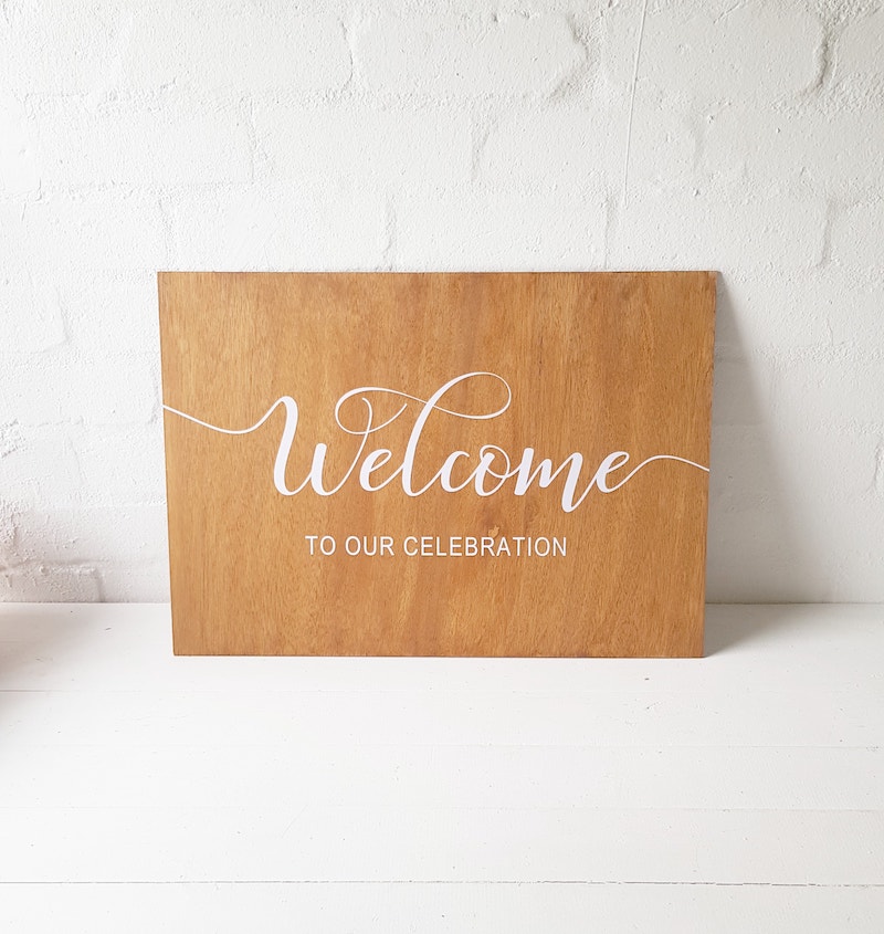 Welcome t/o Celebration Signage 